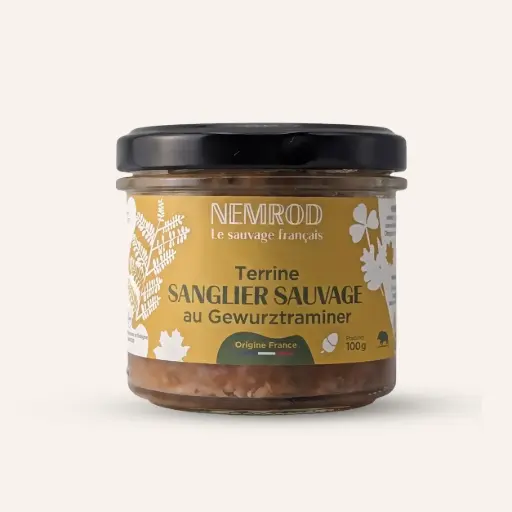 Nemrod Terrina di Cinghiale al Gewurztraminer 100 gr